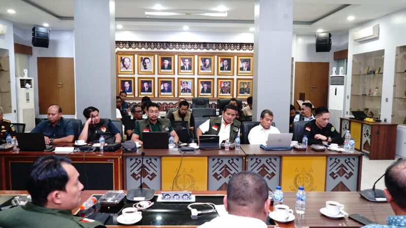 Satgas Penertiban Kawasan Hutan (PKH) Gelar Rakoor Hasil Investigasi Atas Kondisi Pasca Bencana Alam Di Sumut, Aceh dan Sumbar