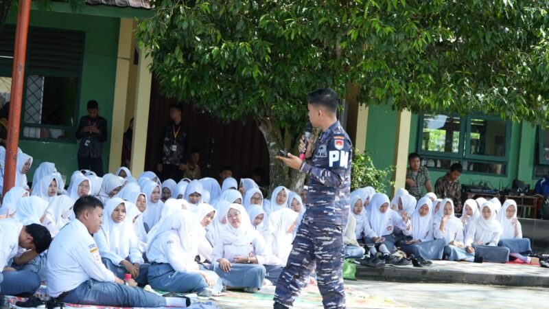 Bela Negara dan Werving TNI AL Sosialisasi dan  Meriahkan SMAN 16 Palembang
