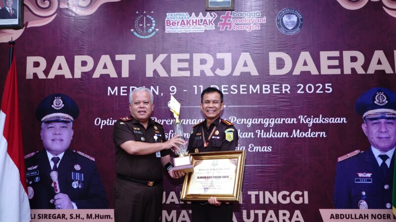 Dr.Harli Siregar Apresiasi Satker Berprestasi Sebagai Pendorong Kinerja Penegakan Hukum Demi Masyarakat 