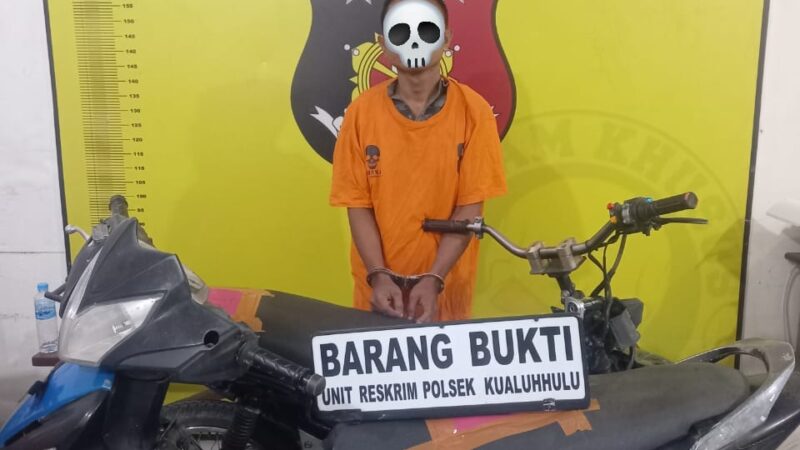 Polsek Kualuh Hulu Bekuk Pelaku Curat, Satu Rekan Pelaku Masih Diburu