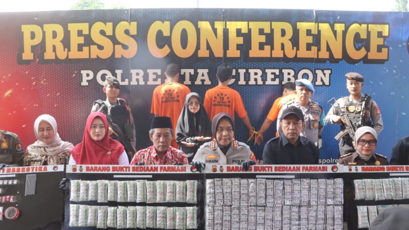 Satresnarkoba Polresta Cirebon Berhasil Ungkap 2 Kasus Narkoba Selama Desember 2025,Tiga Tersangka Diamankan