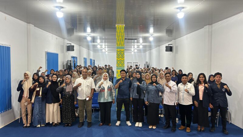 Anggota Komisi I DPR RI Trinovi Khairani Sitorus ,Sosialisasikan Empat Pilar MPR RI di Kampus ULB