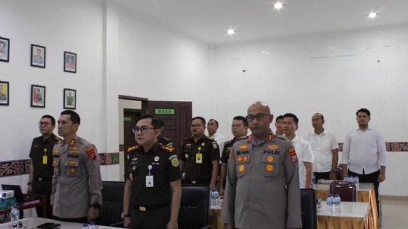 Kejari Dairi Ikuti Sinergitas KUHP dan KUHAP Secara Daring   