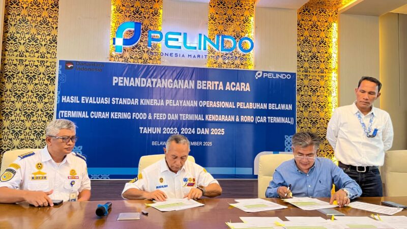 Pelindo Regional 1 Belawan ,Perkuat Layanan Melalui Evaluasi Kinerja Terminal Curah Kering dan Terminal Kendaraan