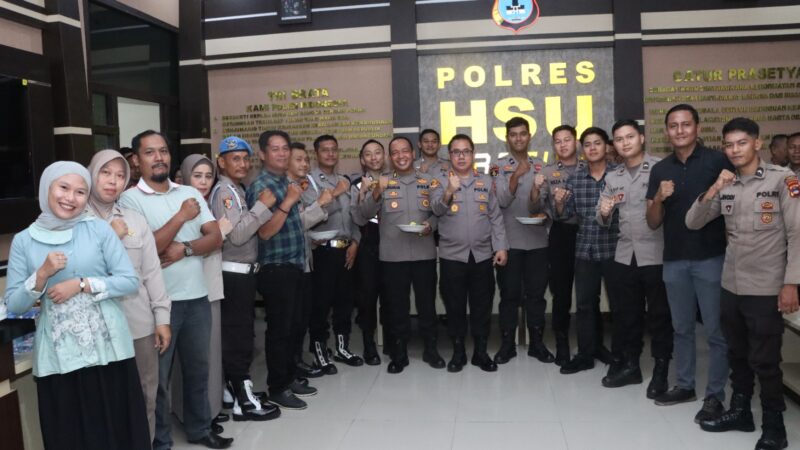 Polres HSU Gelar Syukuran Ulang Tahun Personel Bulan Desember, Perkuat Solidaritas di Penghujung Tahun