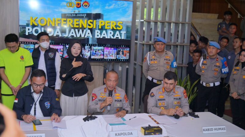 Polda Jabar Tangkap Pelaku Ujaran Kebencian terhadap Masyarakat Sunda