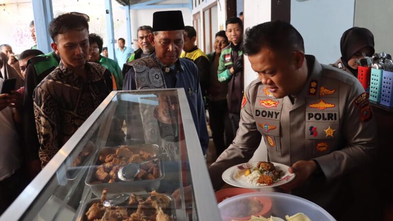 Polres Subang Polda Jabar, Launching Program Makan Siang Gratis,Untuk Driver Ojol dan Masyarakat