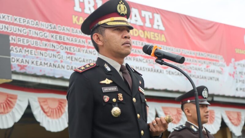 Kapolres HST Pimpin Upacara Peringatan Hari Bela Negara Ke-77,Tahun 2025 di Mapolres Hulu Sungai Tengah