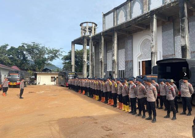 Polri Perpanjang Operasi Aman Nusa II, Ribuan Personel Tetap Siaga Tangani Dampak Bencana di Sumut 