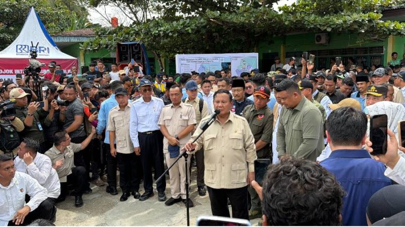 Polda Sumut Kawal Ketat Kunjungan Presiden RI Ke Lokasi Pengungsian Banjir di Tanjung Pura 