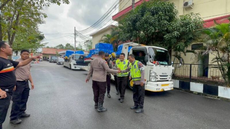 Ringankan Luka Pasca Bencana, Polda Sumut Salurkan Bantuan Mabes Polri Ke Aceh Tamiang 