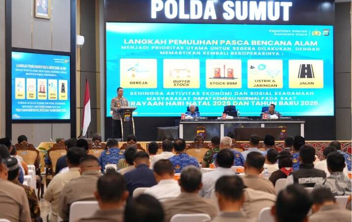 Kapolda Sumut Tekankan Sinergi Lintas Sektor Pada Operasi Lilin Toba 2025 