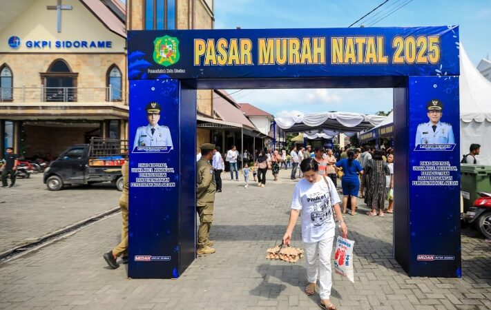 Transaksi di Pasar Murah Pemko Medan Capai Rp 3,2 Milyar, 4 Kebutuhan Pokok Diminati Warga 