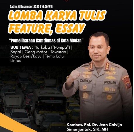 Kapolrestabes Medan Cup 2025: Media Diajak Berperan Aktif Jaga Stabilitas Kamtibmas Lewat Karya Tulis 