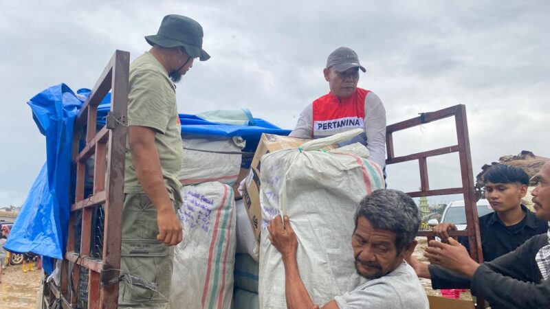 PEP Rantau Field Salurkan Bantuan Berkelanjutan untuk Desa Sukajadi Kecamatan Karang Baru.