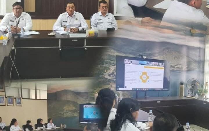 BNNP Sumut Mengikuti Soft Entry Meeting Pemeriksaan BPK RI. Secara Virtual