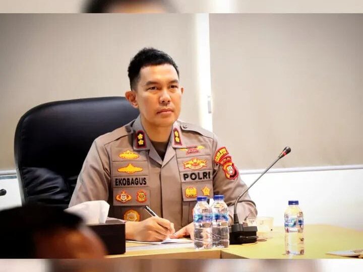 Perkuat Sinergi  Jaga Kondusifitas Wilayah ,Kapolres Metro Tangerang Kota Ikuti Rapat Anev Kamtibmas Polda Metro Jaya