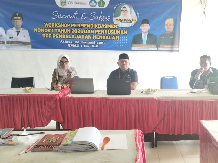 Workshop Permendikdasmen Nomor 1 Tahun 2026 Dorong Pembelajaran Mendalam dan Bermakna di SMA