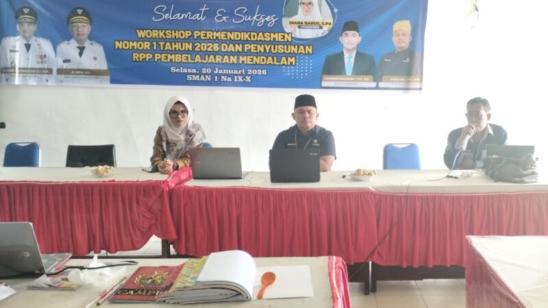 Workshop Permendikdasmen Nomor 1 Tahun 2026 Dorong Pembelajaran Mendalam dan Bermakna di SMA