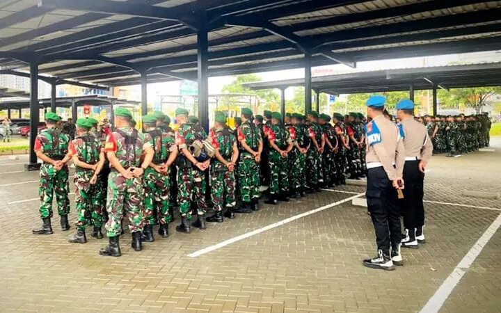 Polres Metro Tangerang Kota Gelar Apel Pengamanan Kunjungan Kerja Wakil Presiden RI di PIK
