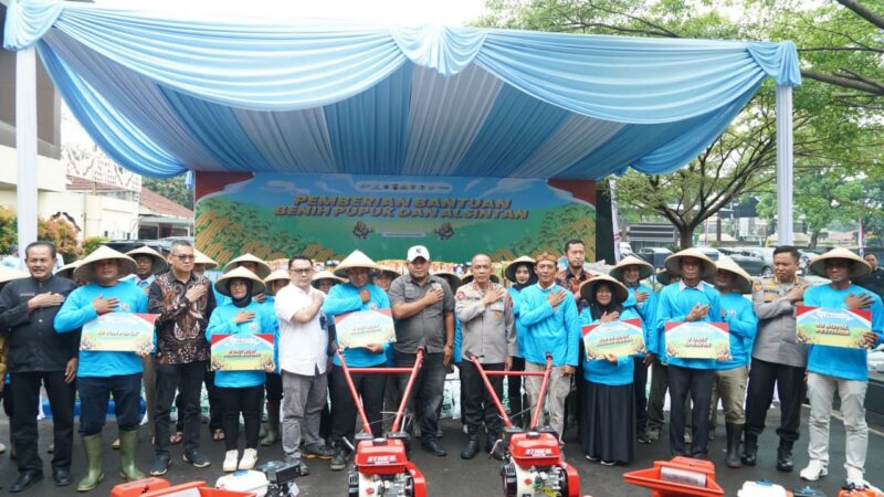 Jaga Swasembada Pangan, Polda Jabar Gandeng Petani Tanam Jagung di Lahan 750 Hektar