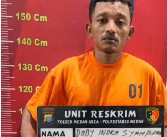 Melawan Petugas, Pelaku Curanmor Ditembak Polsek Medan Area 