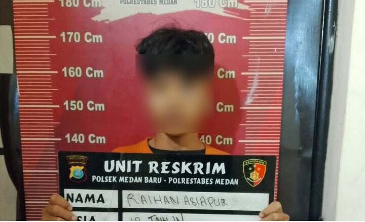 Polsek Medan Baru Ringkus Pelaku Curanmor di Jalan Biduk 