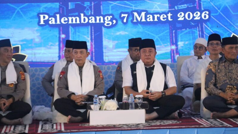 Safari Ramadhan Kapolri di Polda Sumsel Perkuat Sinergi TNI-Polri dan Pemerintah Daerah