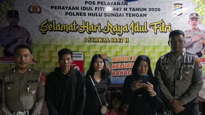 Kapolres HST Apreasiasi Anggotanya, Membantu Masyarakat Yang Terlantar dan Kebingungan untuk Kembali ke Kampung Halamannya 