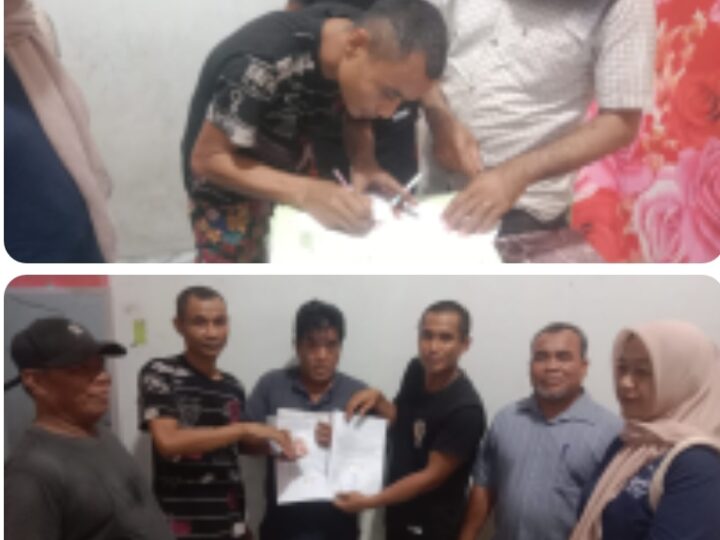 Polsek Karang Baru Fasilitasi Restorative Justice, Tersangka dan Korban Penganiayaan berdamai.