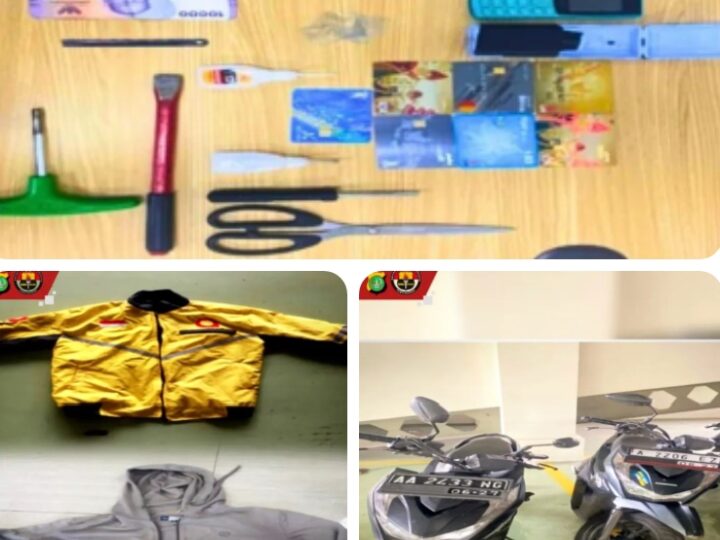 Komplotan Ganjel ATM Lintas Daerah Dibekuk, 4 Pelaku Diamankan Polres Metro Tangerang Kota