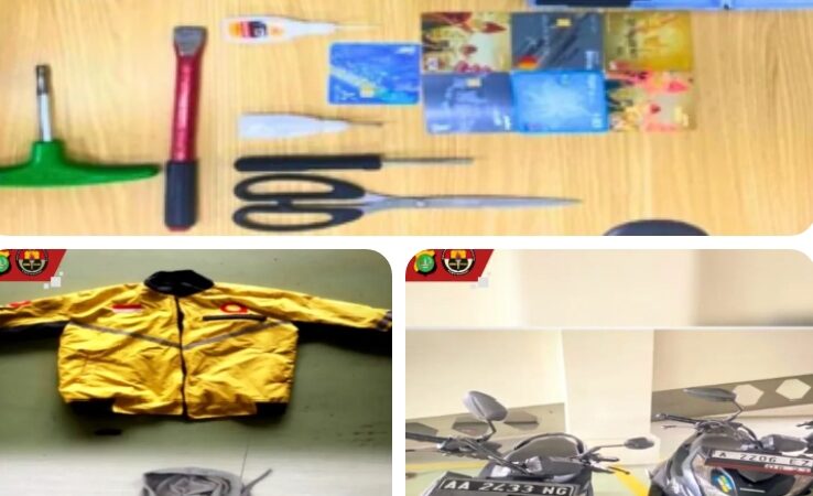 Komplotan Ganjel ATM Lintas Daerah Dibekuk, 4 Pelaku Diamankan Polres Metro Tangerang Kota