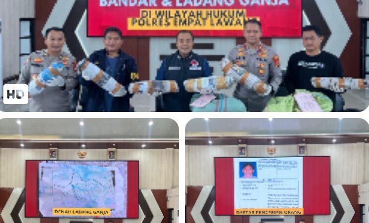 Ditresnarkoba Polda Sumsel dan Polres Empat Lawang Ungkap Jaringan Ganja Lintas Provinsi hingga Jawa