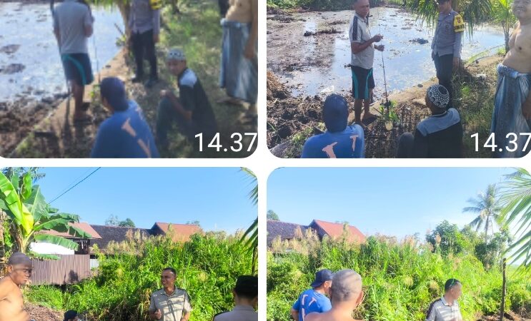 Polsek Amuntai Selatan Intensifkan Sosialisasi Swasembada Jagung di Rukam Hulu HSU