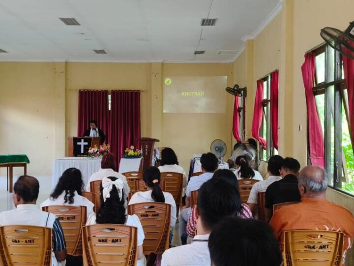 Anggota TNI/Polri HSU Beragama Kristen, Rayakan Hari Raya Paskah Tahun 2026 di Barak Dalmas Parama Satwika Polres HSU,