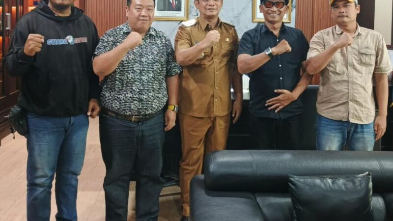 Selamatkan Generasi Muda Bekasi dari Penyalahgunaan Obat Terlarang,LSM FORTAL dan GANAS Audensi Ke Plt Bupati Bekasi 