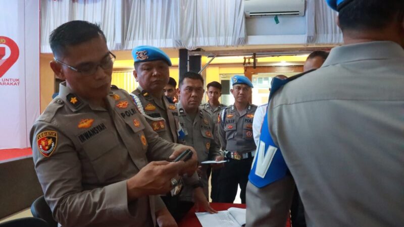 Divpropam Mabes Polri Gelar Gaktiplin Riksa Senpi dan Amunisi di Polresta Banjarmasin, Semua Sesuai Data 