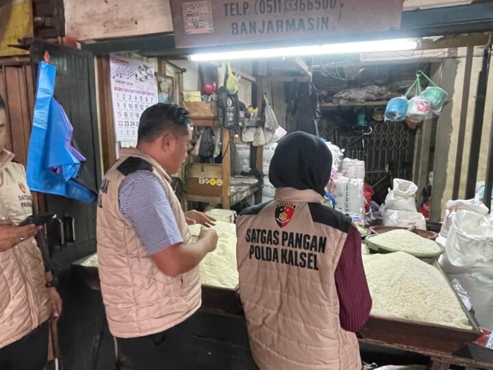 Polda Kalsel Pantau Harga Beras dan Bapokting di Pasar Antasari, Sejumlah Komoditas Alami Kenaikan
