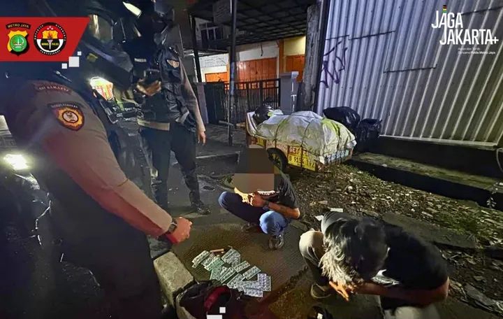 Patroli Malam, Tim Patroli Presisi Amankan Dua Pria Bawa Ratusan Pil Tramadol di Kota Tangerang