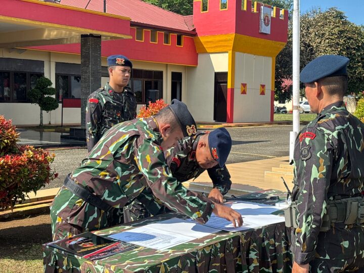 Sertijab Pasilog, Pasi Yanma dan Danki 2 Yon C Perkuat Soliditas Profesionalisme Personel