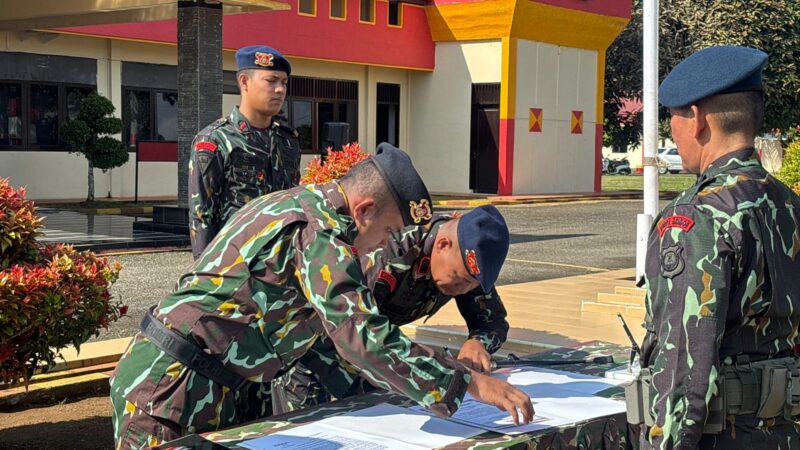 Sertijab Pasilog, Pasi Yanma dan Danki 2 Yon C Perkuat Soliditas Profesionalisme Personel