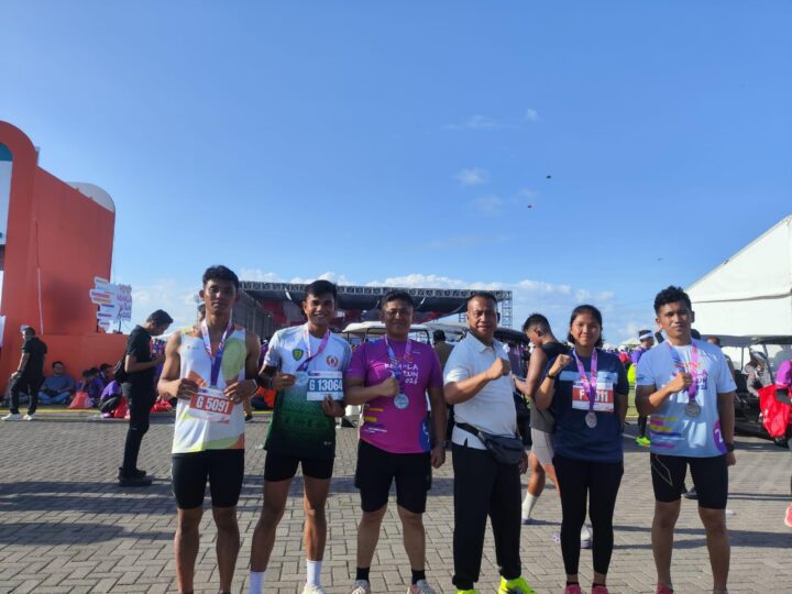 Personel Sat Brimob Polda Sumut Tunjukkan Performa Gemilang di Ajang Kemala Run 2026 Bali
