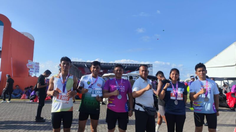 Personel Sat Brimob Polda Sumut Tunjukkan Performa Gemilang di Ajang Kemala Run 2026 Bali