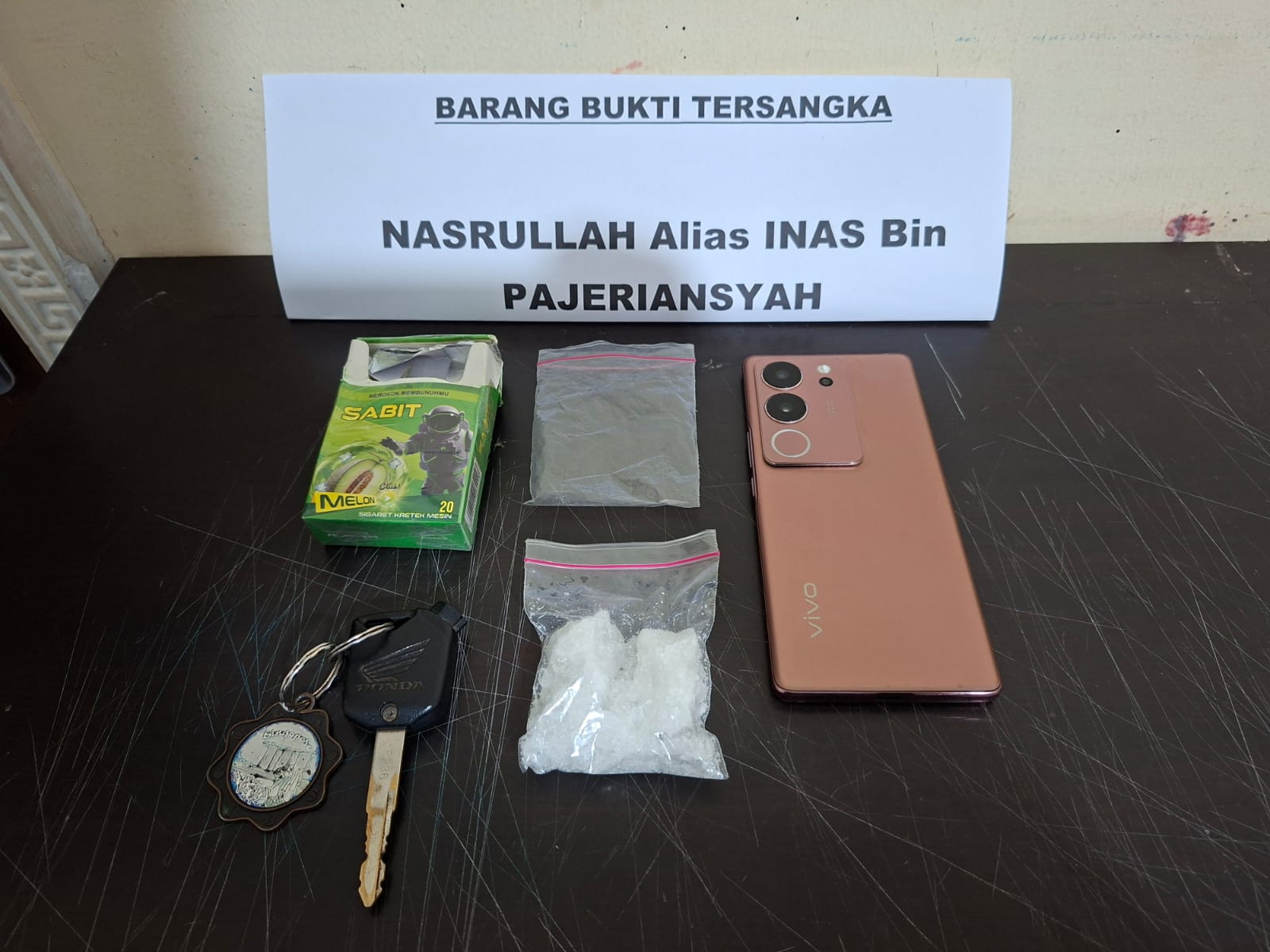 Terbukti Membawa Narkotika,Satres Narkoba  Polres HSU Amankan Seorang Mahasiswa di Pinggir Jalan 