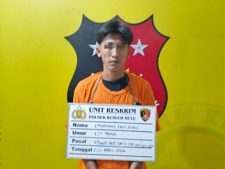 Polsek Kualuh Hulu Amankan Terduga Pengedar Sabu di Jalan Perkebunan Membang Muda