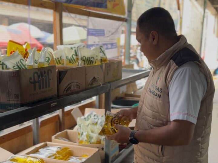 Satgas Pangan Polda Kalsel Turun ke Pasar Antasari, Cek Harga dan Stok Bahan Pokok