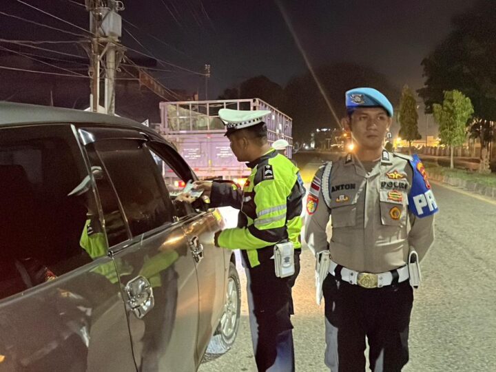 Ciptakan Rasa Aman di Malam Hari, Polres Aceh Tamiang Gelar Razia KRYD