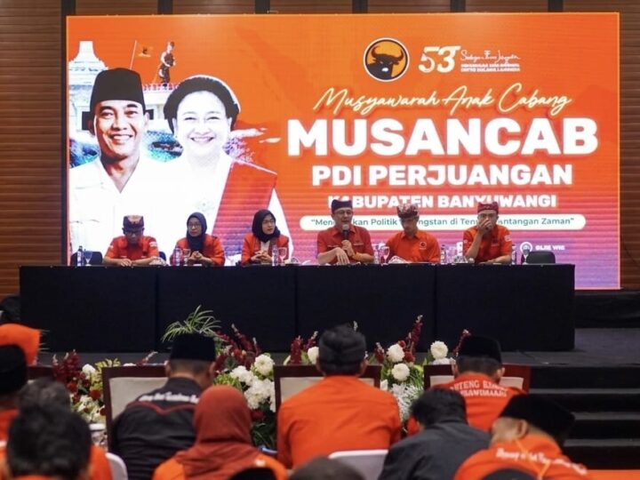 Musancab PDI Perjuangan Banyuwangi Jadikan Anak Muda sebagai Penerus Kepemimpinan Partai