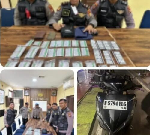 Tim Patroli Polres Metro Tangerang Kota Amankan 2 Pelaku dan Ribuan Butir Obat Daftar G Siap Edar 