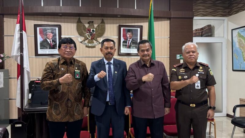 Dorong Sinergi dan Kolaborasi Penegakan Hukum,Plt Wakil Jaksa Agung RI bersama Wakil Ketua Mahkamah Agung RI Kunjungi Pengadilan Tinggi Medan 